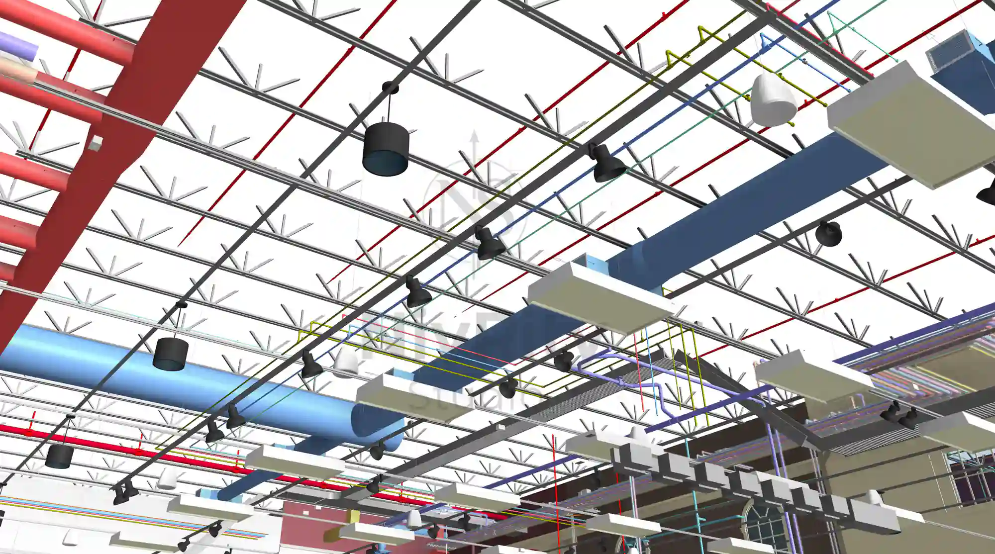 Point Cloud to BIM (Revit) - Before
