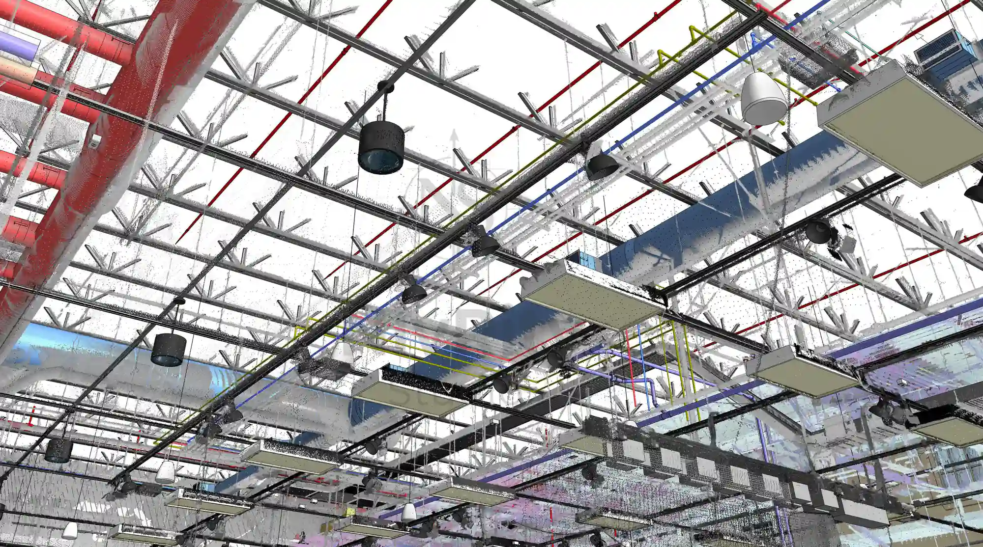 Point Cloud to BIM (Revit) - After
